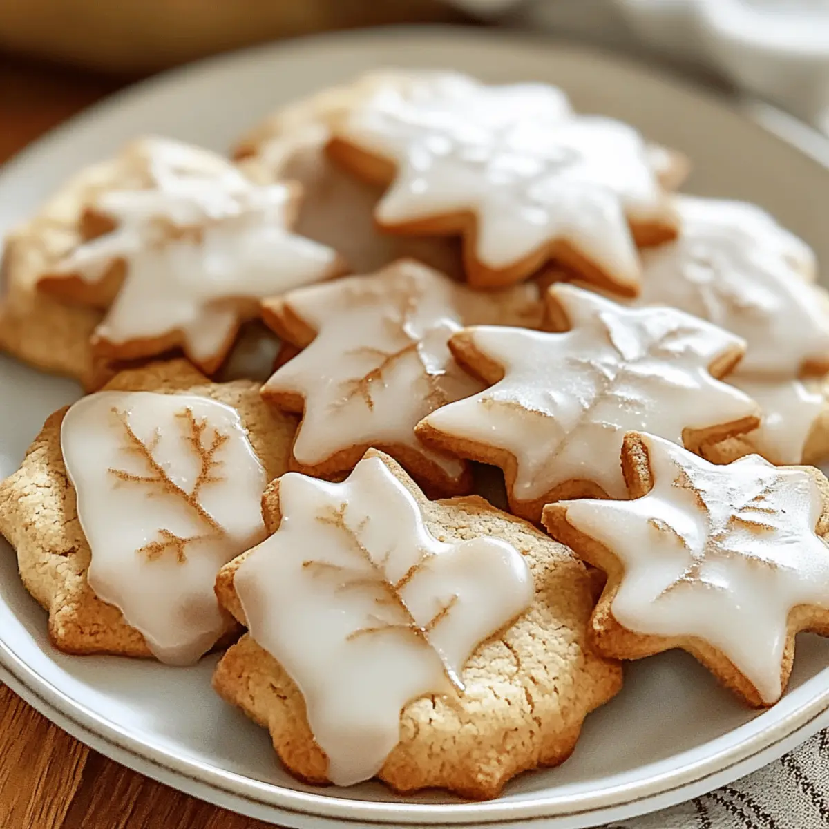 Maple Cookies With Maple Icing