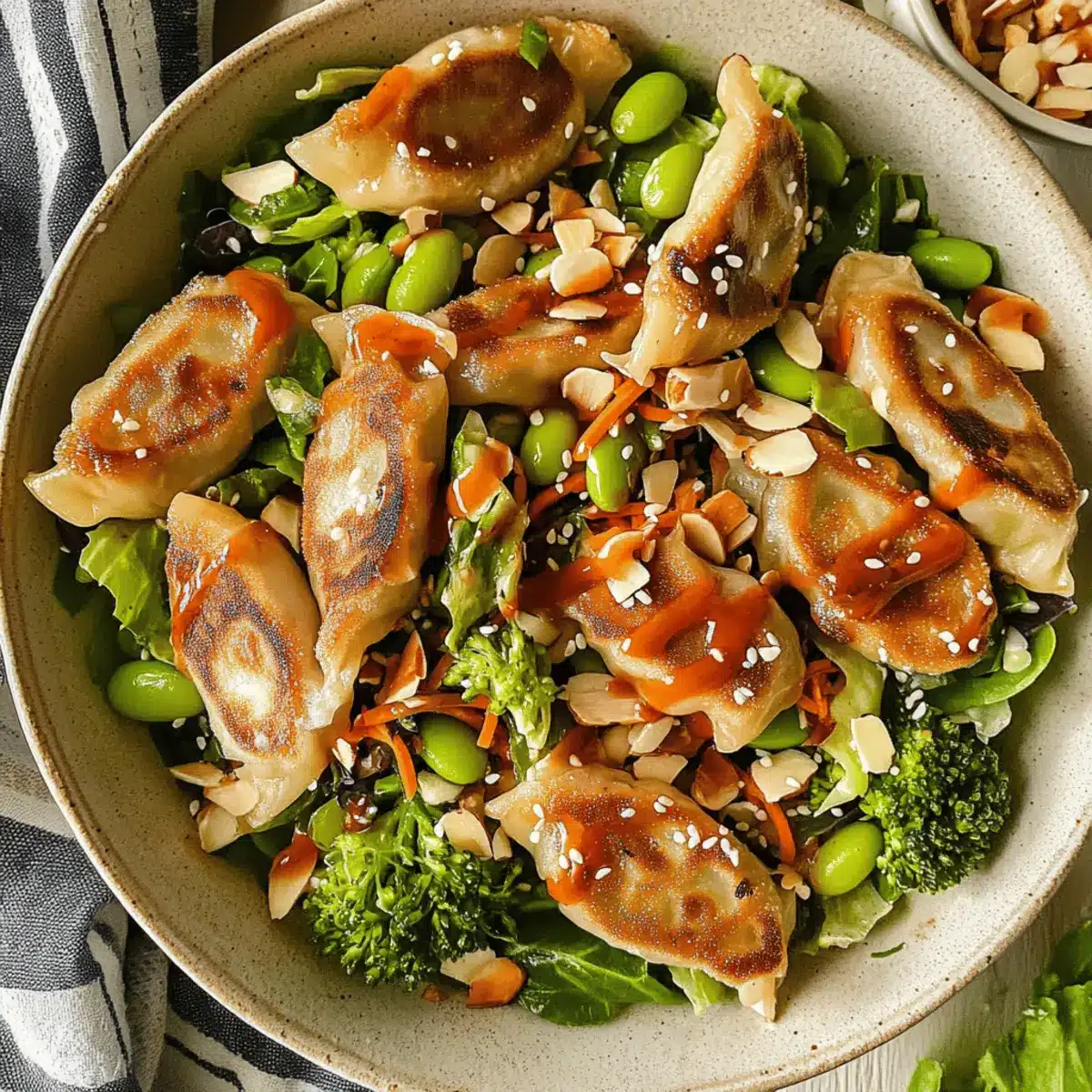 Dumpling Salad