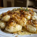Gnocchi with Caramelized Onions and Gruyère