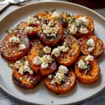 Honey Feta Sweet Potato Round