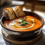 Roasted Red Pepper Gouda Soup