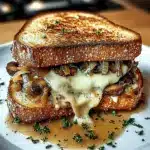 Swiss Mushroom Melt Sandwich