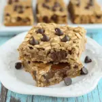 Chocolate Chip Peanut Butter Oatmeal Bars