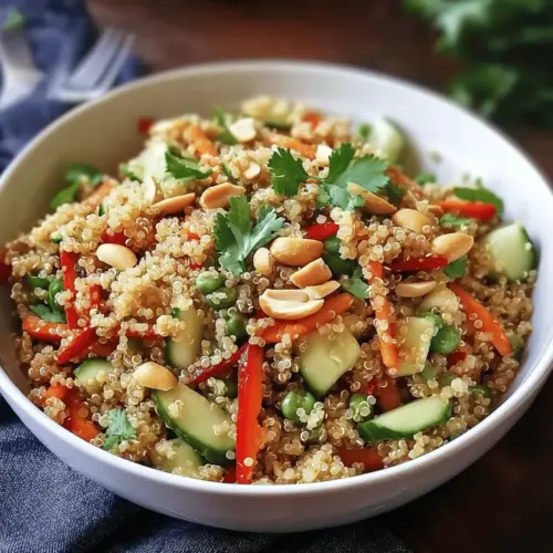 Thai Quinoa Crunch Salad