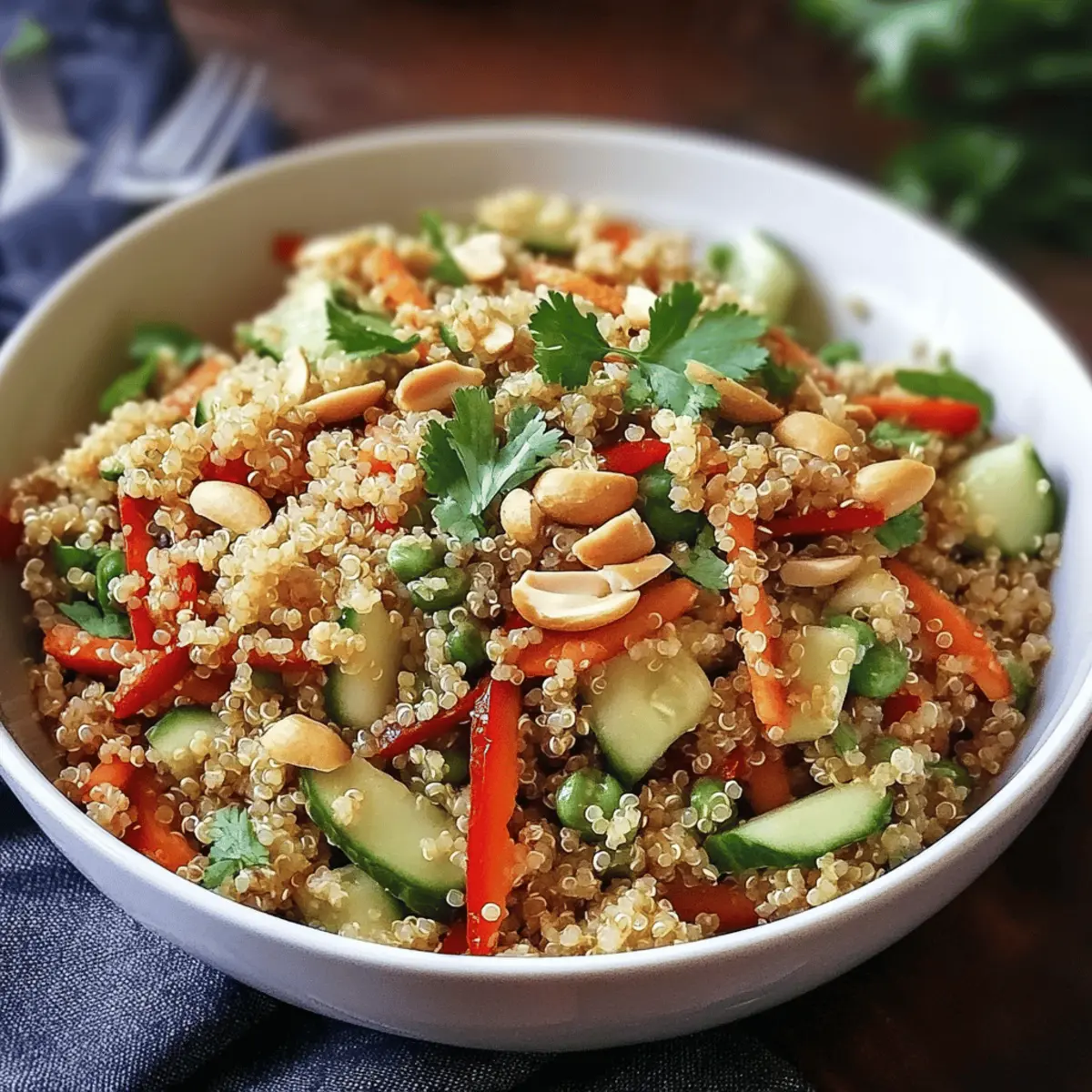 Thai Quinoa Crunch Salad