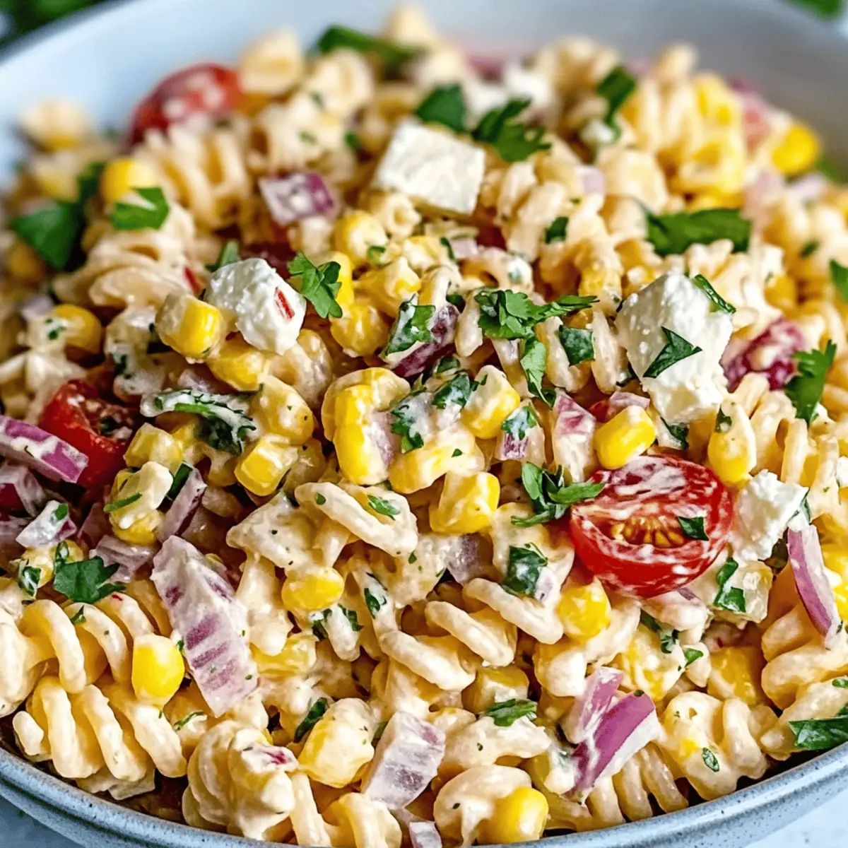 Street Corn Pasta Salad