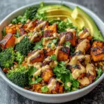 Thai Peanut Sweet Potato Buddha Bowl