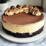 Baked Tiramisu Cheesecake
