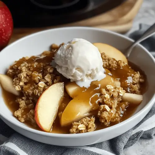 Crockpot Apple Crisp