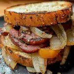 Grilled Kielbasa Sandwiches