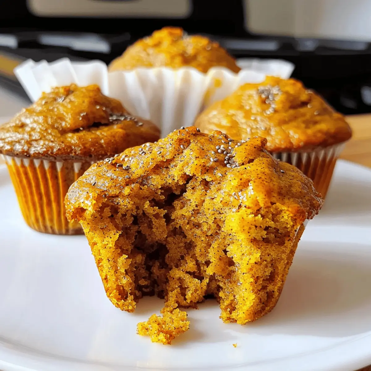 Low-Calorie, High-Protein Pumpkin Muffins