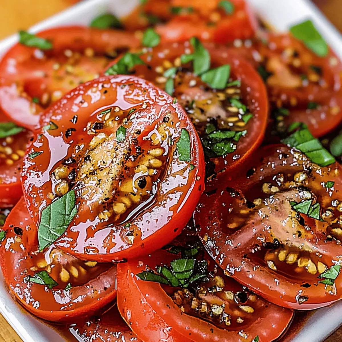 Marinated Tomatoes