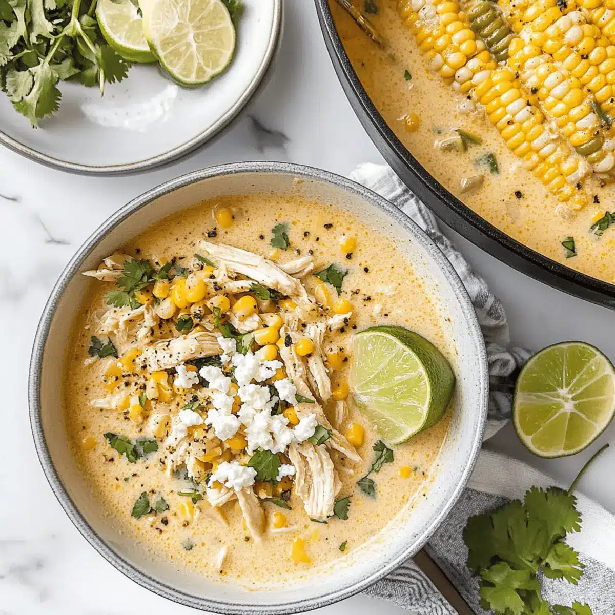Mexican Street Corn Soup
