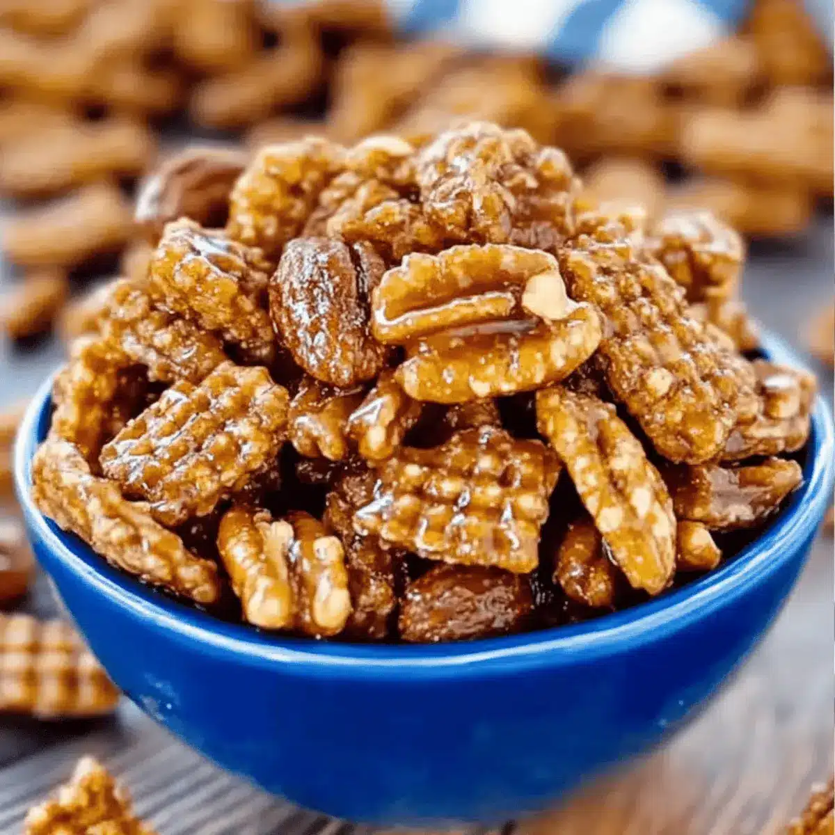 Praline Crunch Crispix Pecan