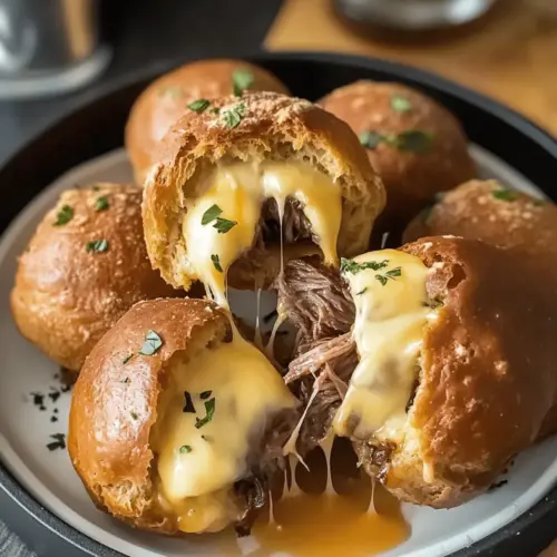 Smoked Brisket Beer Cheese Bombs
