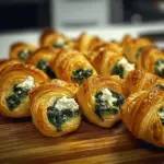 Spinach and Feta Puff Pastry Twists