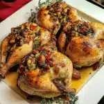 Stuffed Cornish Hens