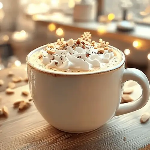 Vanilla Almond Snowflake Latte