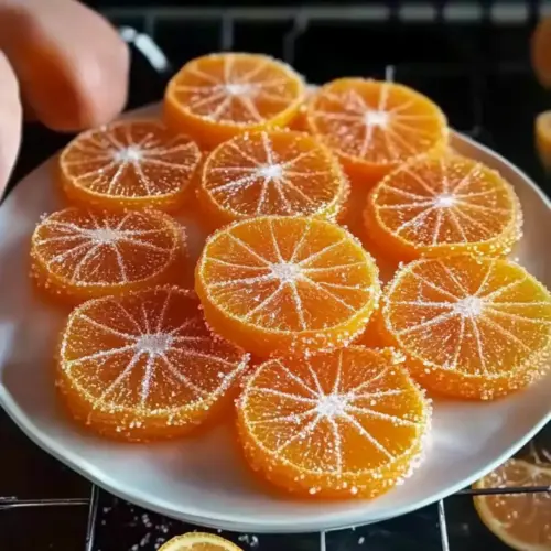 Homemade Orange Candy
