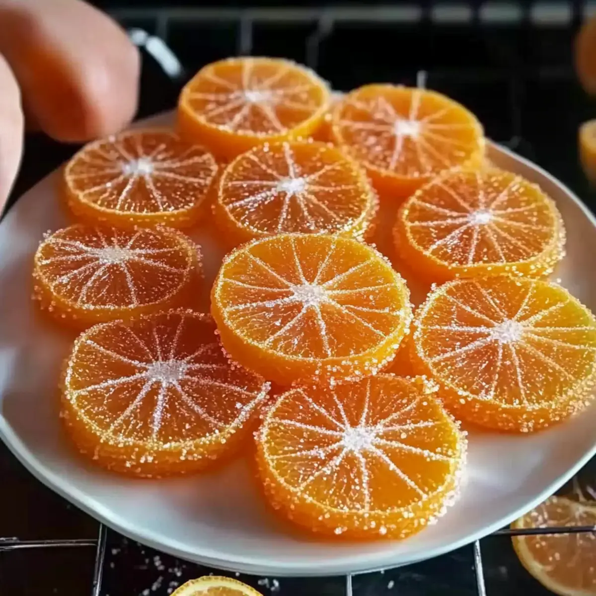 Homemade Orange Candy