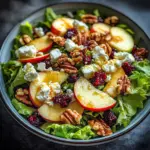 Honeycrisp Apple Feta Salad
