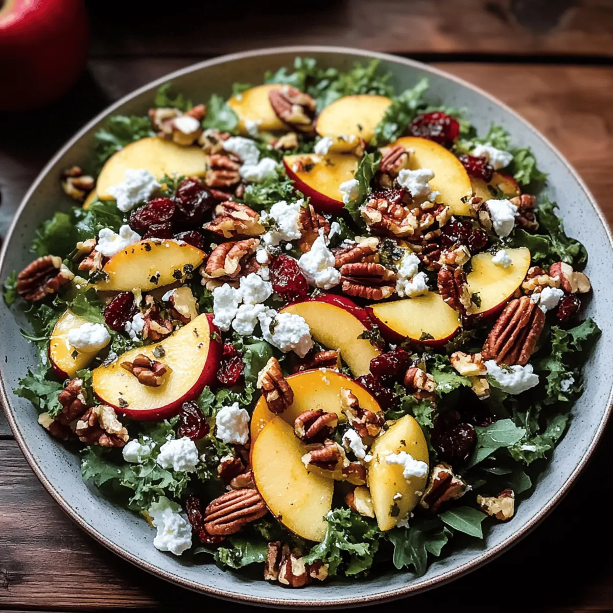 Autumn Harvest Honeycrisp Apple and Feta Salad