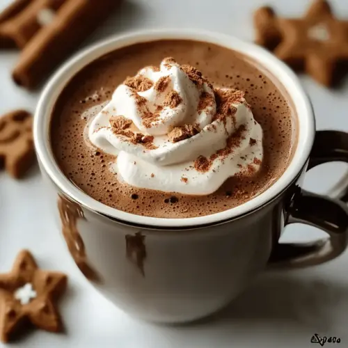 Gingerbread Hot Chocolate