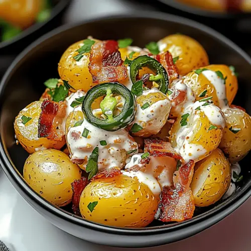 Jalapeño Popper Roasted Potato Salad