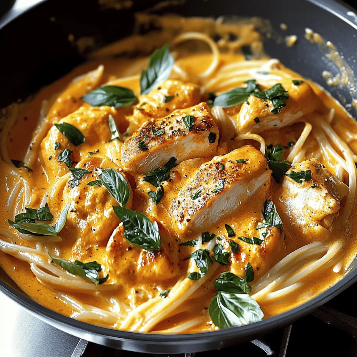 Marry Me Pumpkin Chicken Pasta