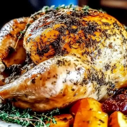 Garlic Herb Butter Roast Turkey
