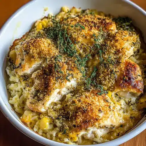Baked Herb Chicken Casserole