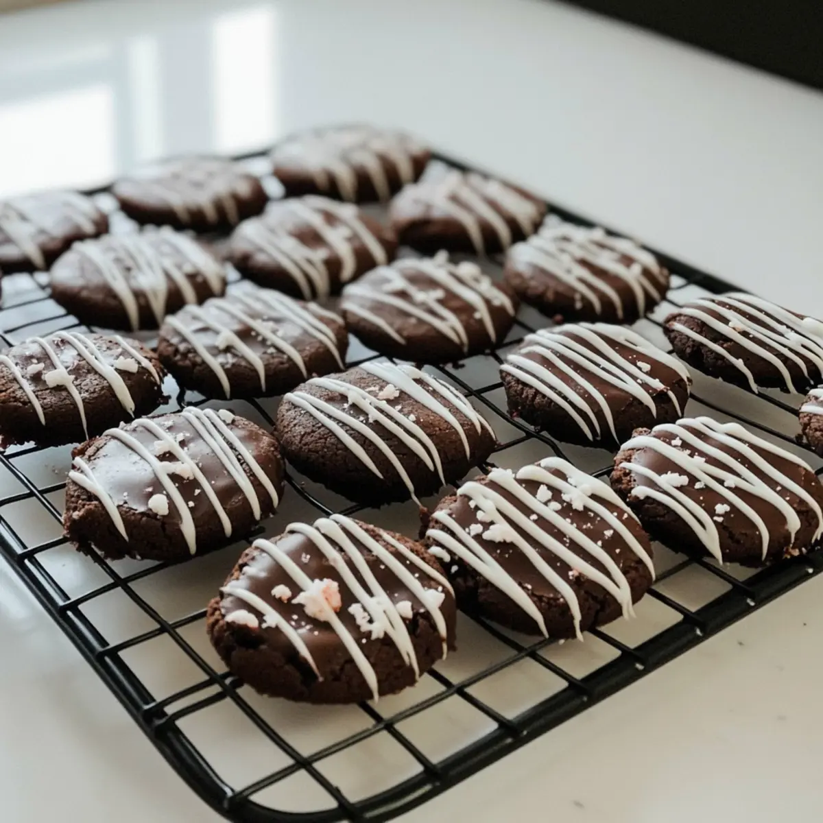 Peppermint Bark Cookies