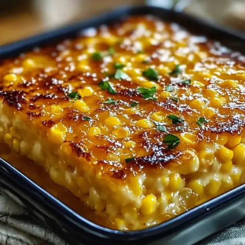 Honey-Glazed Corn Casserole