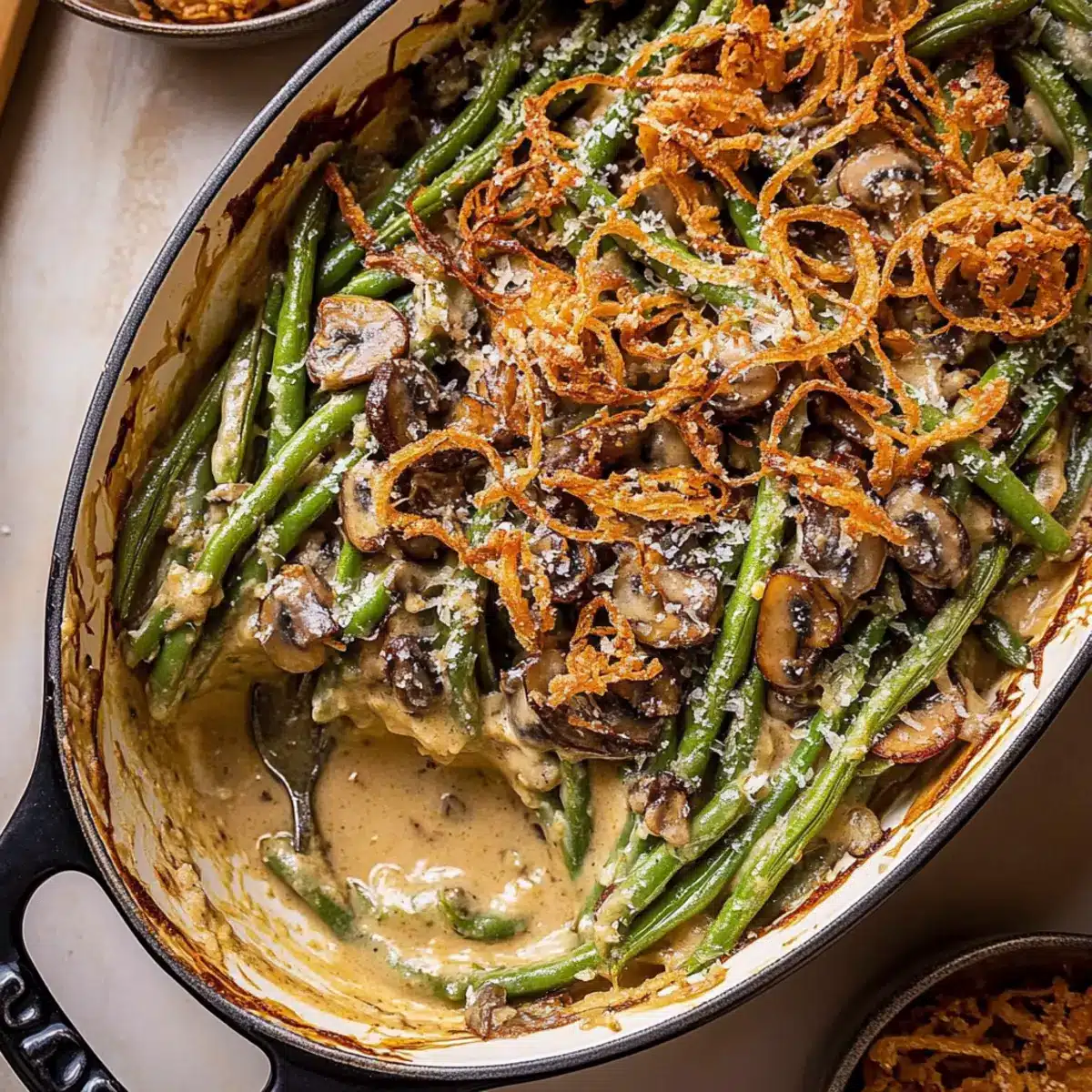 Homemade Green Bean Casserole