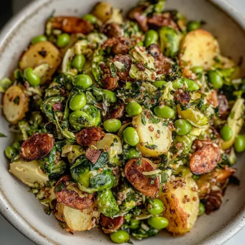 Lemon Pepper Smashed Potato Salad