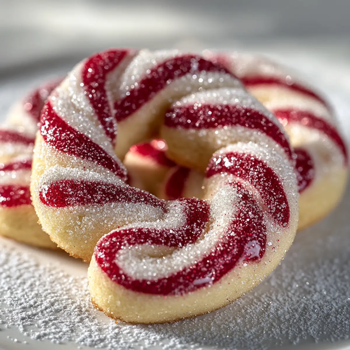 Candy Cane Cookies