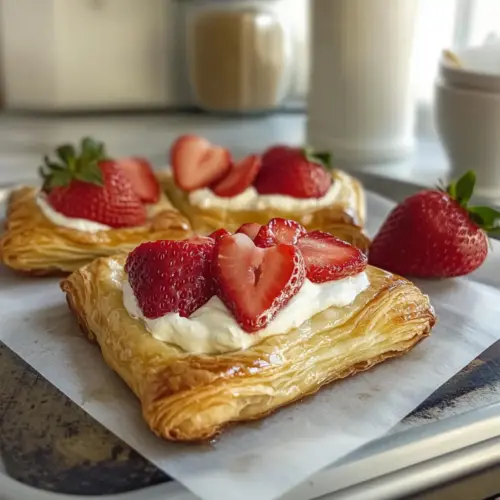 Strawberry Danish with Cream Cheese