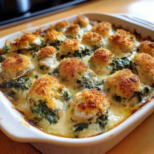 Oyster Rockefeller Casserole