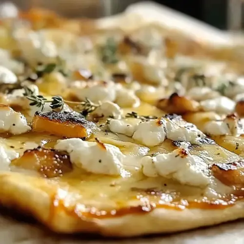 Grilled Honey Goat Cheese Pizza