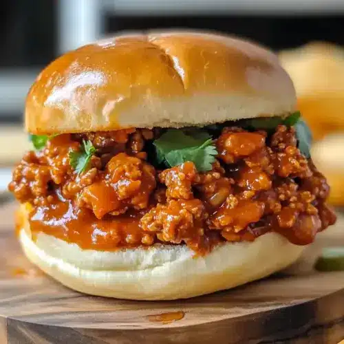Cajun Chicken Sloppy Joes