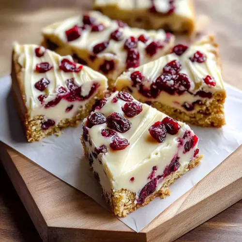 Starbucks Copycat Cranberry Bliss Bars