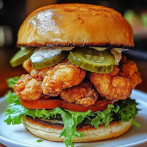 Crispy Buttermilk Fried Chicken Sandwich