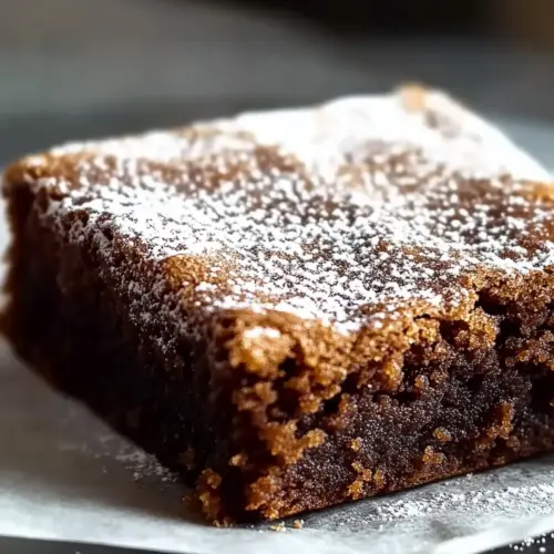 Gingerbread Brownies