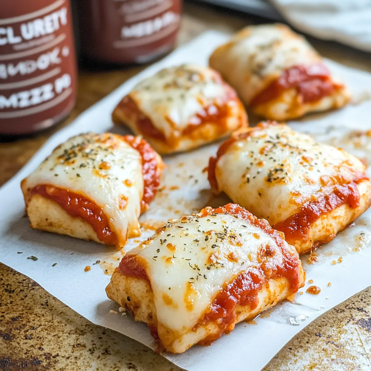 Low-Calorie Pizza Rolls