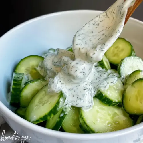 Creamy Cucumber Salad