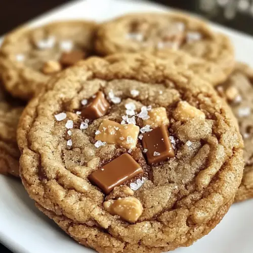 Brown Butter Coffee Toffee Cookies
