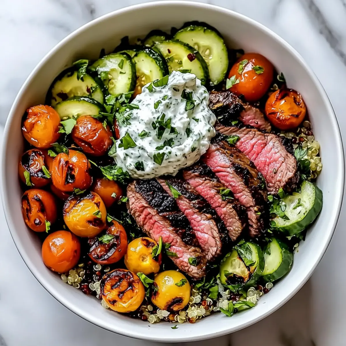 Mediterranean Steak Bowl