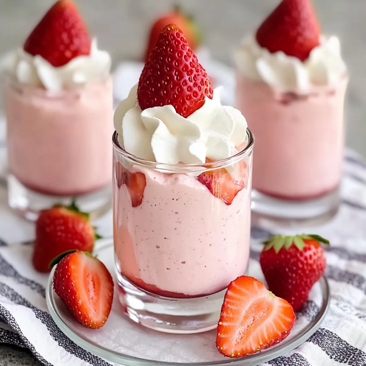Strawberry Mousse