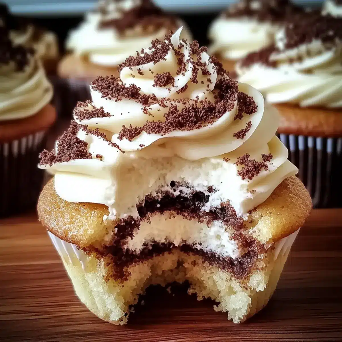 Tiramisu Cupcakes