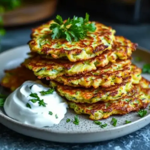 Healthy Zucchini Fritters